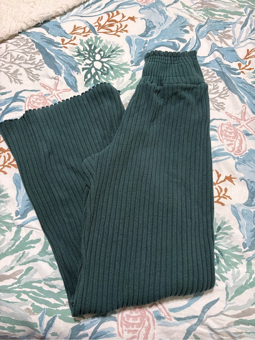 Altar'd State Ribbed Leggings in Teal